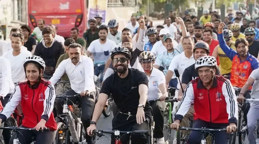 फिट इंडिया संडेज ऑन साइकिल 75वां संस्करण