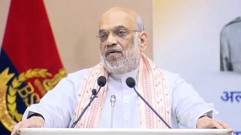 अमित शाह सीमा क्षेत्र अवैध ढांचे