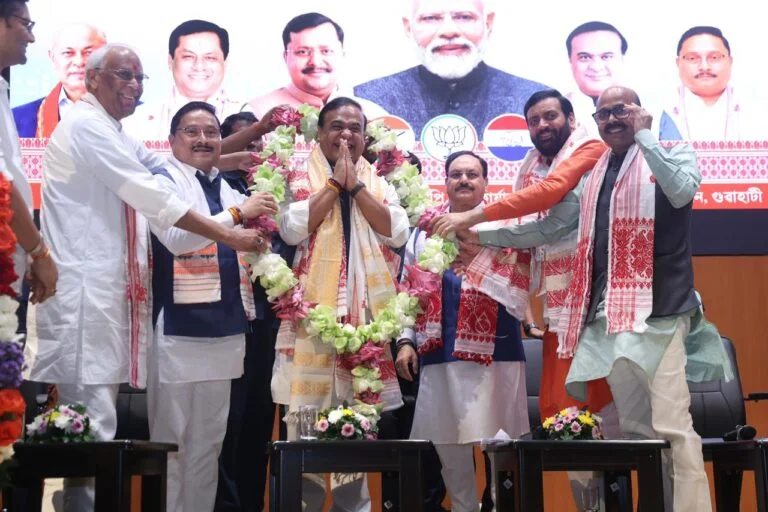 हिमंता बिस्वा सरमा भाजपा विधायक दल नेता