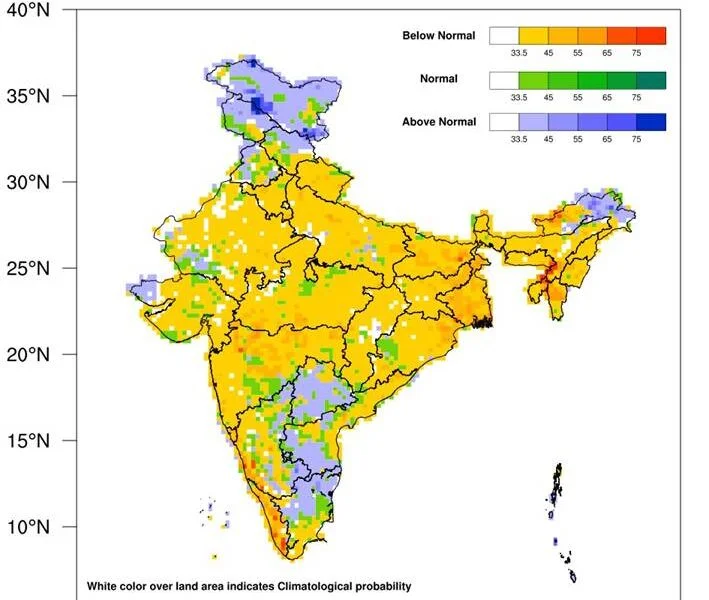 जून में कम बारिश और लू अलर्ट