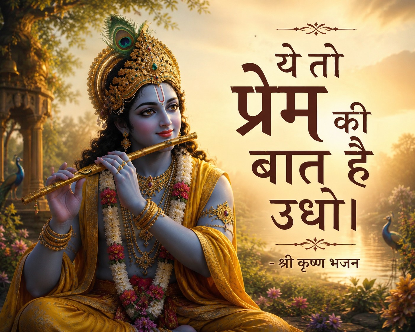 ये तो प्रेम की बात है उधो भजन