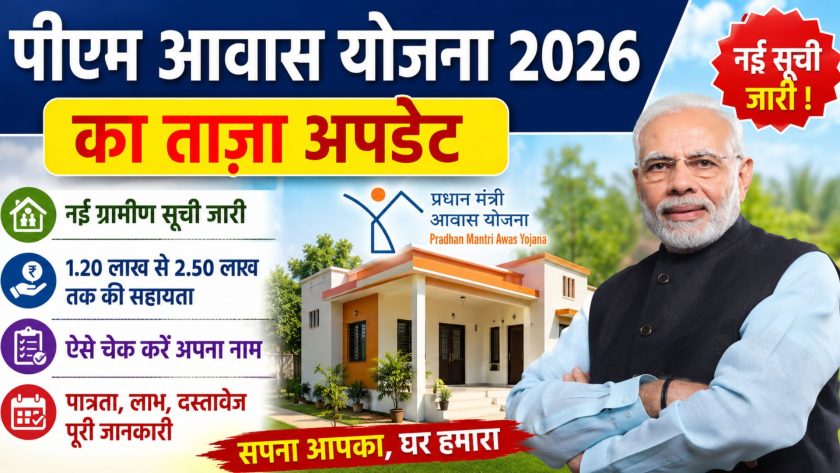 आवास योजना अपडेट