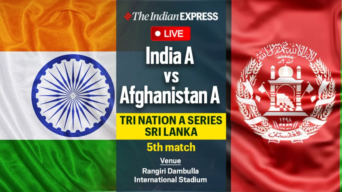 IND A vs AFG A