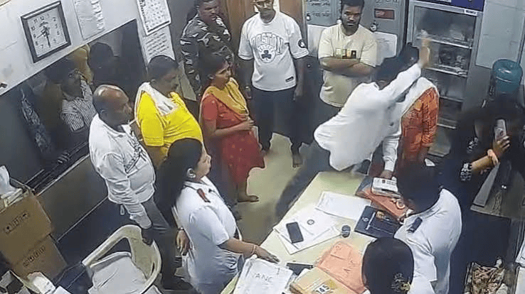 ठाणे अस्पताल हमला