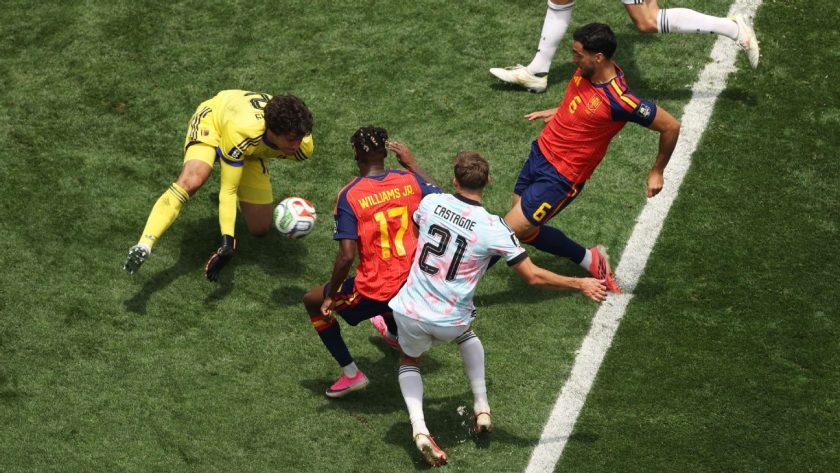 Belgium vs Spain